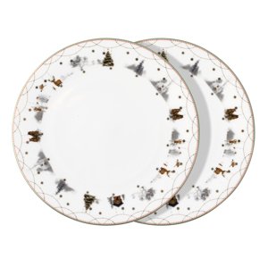 Tanier Story 25 cm, 2 ks kolekcia Julemorgen - Wik & Walsøe