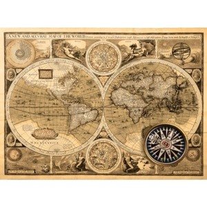 Fototapeta, Mapa, 315 x232cm