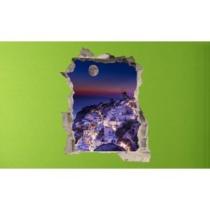 3D fototapeta, Santorini, 100 x120cm