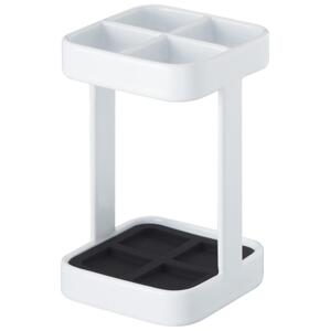 Stojan na kefky Yamazaki Tower Slim, biely