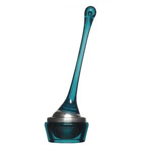 Čajové sitko s miskou SAGAFORM Tea Strainer, tyrkysové
