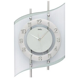 Nástenné hodiny 5506 AMS riadené rádiovým signálom 45cm