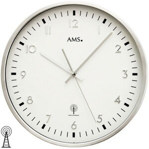 Nástenné hodiny 5914 AMS riadené rádiovým signálom 35cm