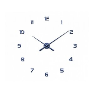 Nalepovacie hodiny LAVVU 3D STICKER Blue Numerals LCT1172