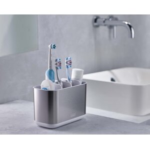 Stojan na kefky Joseph Joseph easyStore Steel, veľký