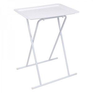 Bočný stolík Home deco factory HD6609, biely