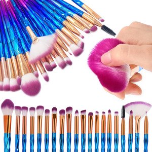 Profesionálna sada štetcov na make-up 20 kusov, VERK GROUP 1755