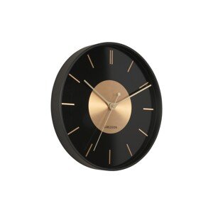 Nástenné hodiny Karlsson 5918BK, 35cm