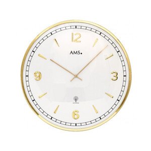 Dizajnové nástenné hodiny 5609 AMS riadené rádiovým signálom 40cm