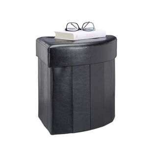 Taburetka s úložným priestorom RD22867, čierna