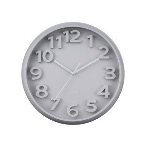 Nástenné hodiny Elevated Classic Numbers Karlsson KA6052WG, 34cm