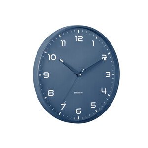 Nástenné hodiny Orgullo Karlsson KA6053BL, 40cm