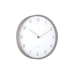 Nástenné hodiny Sencillez Karlsson KA6057GY, 30cm