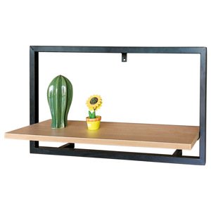 Nástenná polica Autronic P-074 OAK