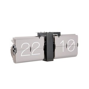 Dizajnové preklápacie hodiny KA5601GY Karlsson 36cm