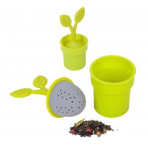 Silikónové čajové sitko BALVI Flower Pot