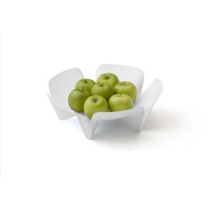 Misa na ovocie Qualy Flower Fruit Tray, malá, biela