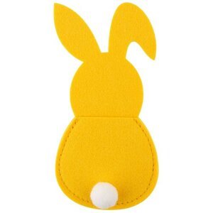 Altom Sada vreciek na príbor Rabbit, 4 ks, 15 x8,5 cm, žltá