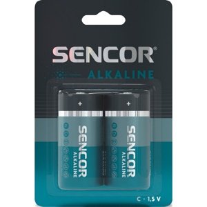 Sencor SBA LR14 alkalická batéria C, 2 ks