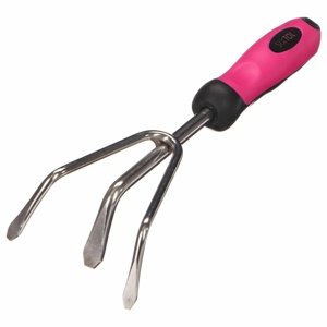 Sixtol Ručný kultivátor GARDEN PINK ONE, nerezováoceľ , 28 cm