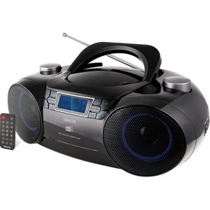 Sencor SPT 6500 rádio, čierna