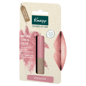 Kneipp Farebný balzam Rosewood, 4,7 g