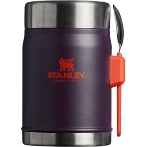 Stanley Jedálenská termoska 400 ml slyžičkou/vidličkou Slivka