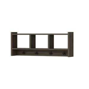 Nástenný vešiak Midnight Walnut