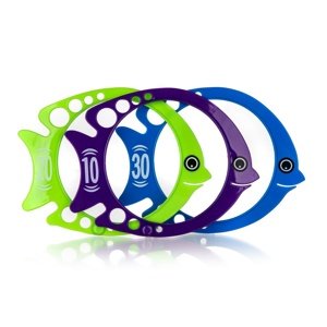 Sportwell Sada potápačských krúžkov Fish, 3 ks