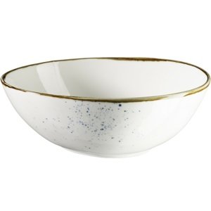 Mäser Oválna miska Pintar Biele modré bodky 22 x19 cm, L