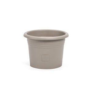 Plastia Samozavlažovací kvetináč Narza pr. 35 cm, taupe, pr. 35 cm
