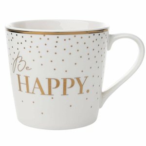 Florina Porcelánový hrnček Gold, 400 ml