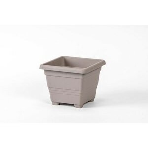 Plastia Kvetináč Begónia 60 x 60, svetlosivý