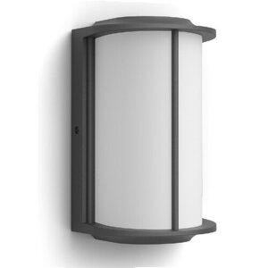 Philips Reese UltraEfficient vonkajšie nástennésvietidlo LED antracitová, 4,3 W, 800 lm, 2700 K