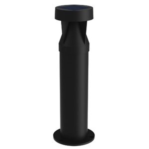 Philips Avery vonkajšie solárne stĺpové svetlo LEDčierne, 1,8 W, 200 lm, 2700 K