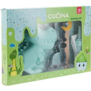 La Cucina Detská súprava na pečenie Dino, 10 kusov
