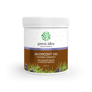 Green Idea Borievkový masážny gél, 250 ml