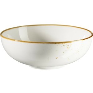 Mäser Miska Pintar Biele hnedé bodky 17 cm, 17 cm