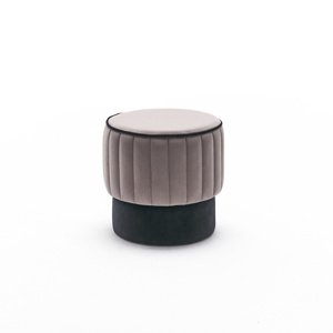 Stolička Rose Pouf Grey