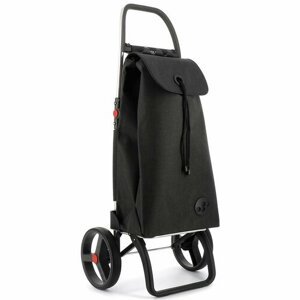 Rolser Nákupná taška na kolieskach I-Max Tweed 2 Logic RSG, čierna