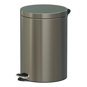 Alda Pedálový odpadkový koš Freedom Fresh 20 l, nehrdz. oceľ. mat, 20 l