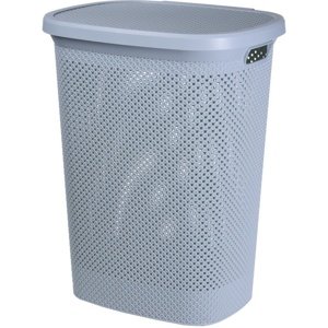 Kôš na špinavú bielizeň, 60 l, sivá