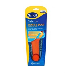 Scholl Pánske vložky do topánok do práce GelActiv, L, L