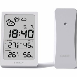 Meteostanica Sencor SWS 2300 W, biela