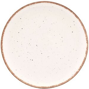 Altom Porcelánový plytký tanier Reactive Ivory,26,5 cm