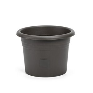 Plastia Samozavlažovací kvetináč Narza pr. 50cm, antracit, pr. 50 cm