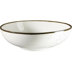Mäser Miska Pintar Biele modré bodky 22 cm, 22 cm