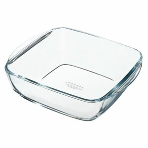 Pyrex Sklenená štvorcová nádoba na pečenie 2,2 l,25 x 22 x 7 cm