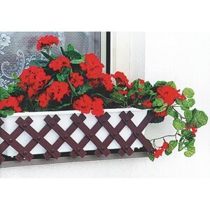 Zahrádka okenní CEV 70-80cm, hnědá