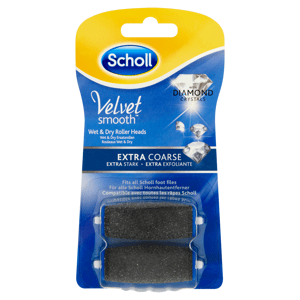 Scholl Náhradné rotačné hlavice - extra drsné